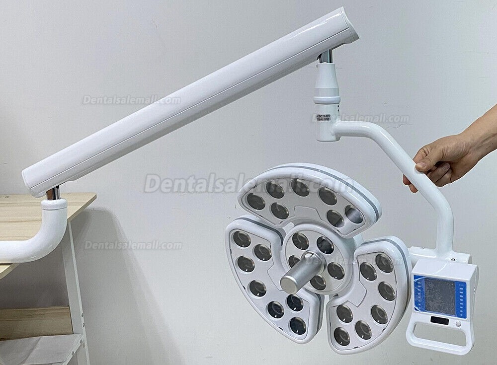Dental Ceiling Mounted Surgical Shadowless Lamp LED Operation Exam Light 52 LEDs KY-P138-2